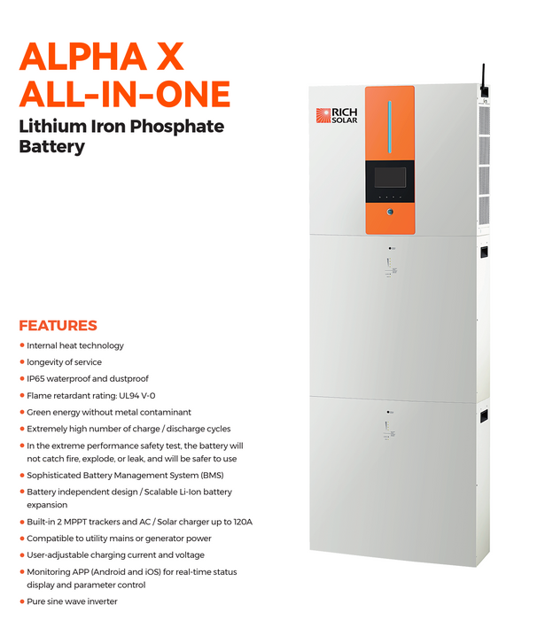 Rich Solar All-in-One Energy Storage System