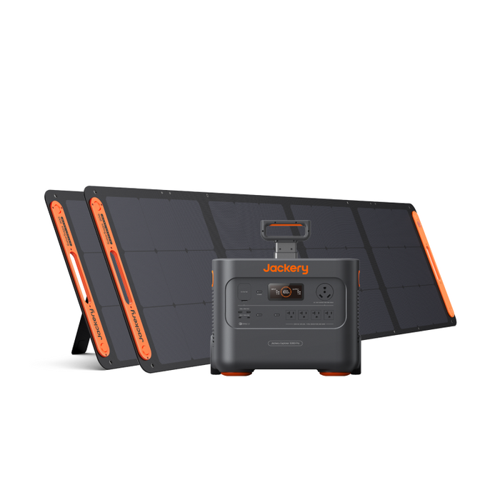 Jackery Explorer 3000 Pro Solar Generator + Choose Your Custom Package