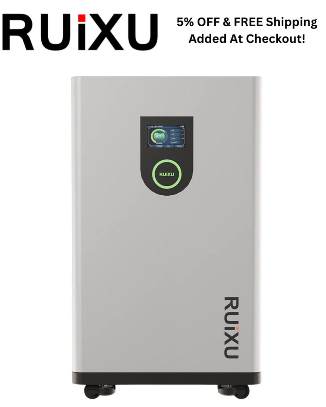 RUiXU 5% OFF
