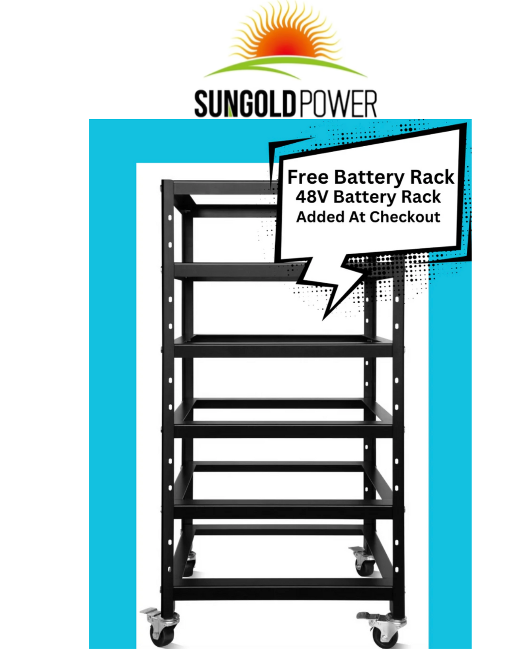 FREE BATTERY RACK