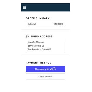 Step 1. Fill your cart