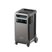 Anker SOLIX F3800 Portable Power Station - 3,840Wh | 6,000W+ Choose Your Custom Package from www.mygeneratorplus.com - power station on a white background showing key features and plugs wheels and extendable handle.
