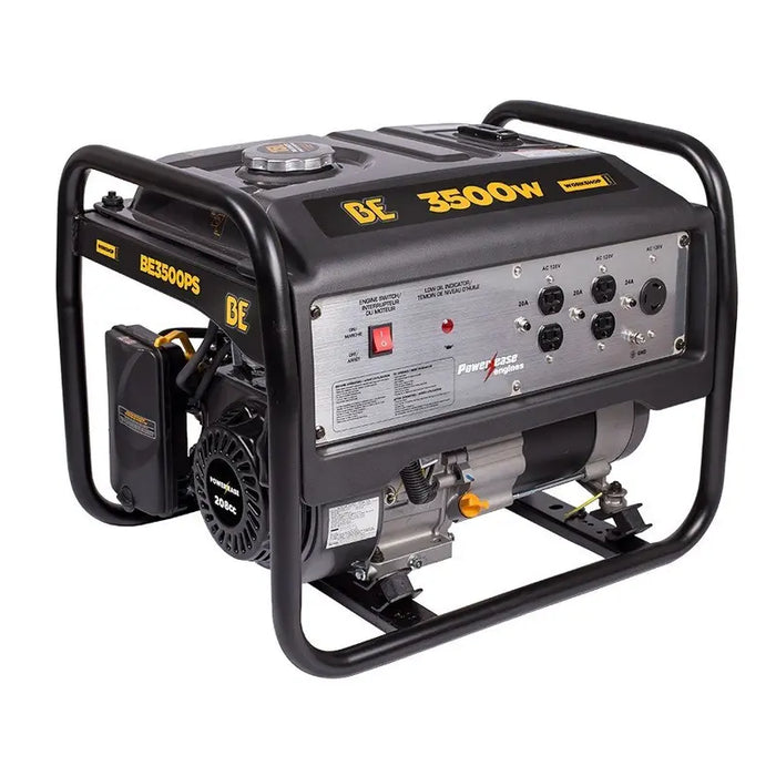 BE Power Equipment 3,500 Watt Portable Generator
