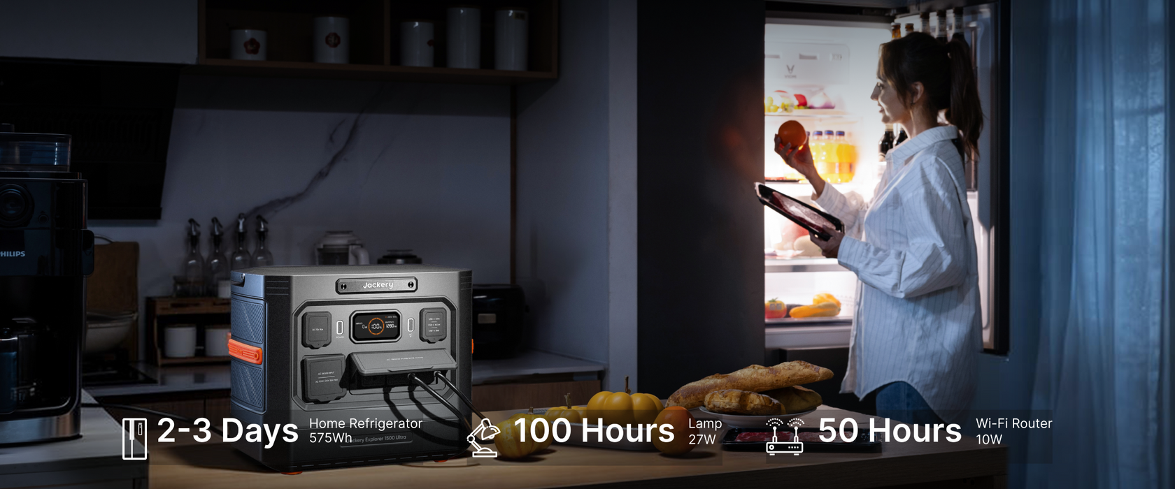 Jackery 1500 Ultra Solar Generator + Choose Your Custom Generator