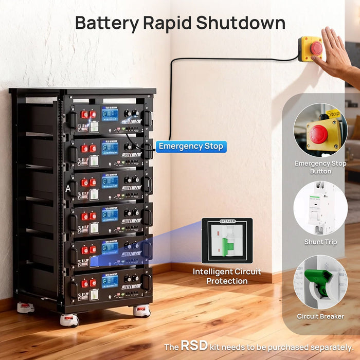 Eco-Worthy Cubix 100 Pro 48V 100AH Server Rack Battery