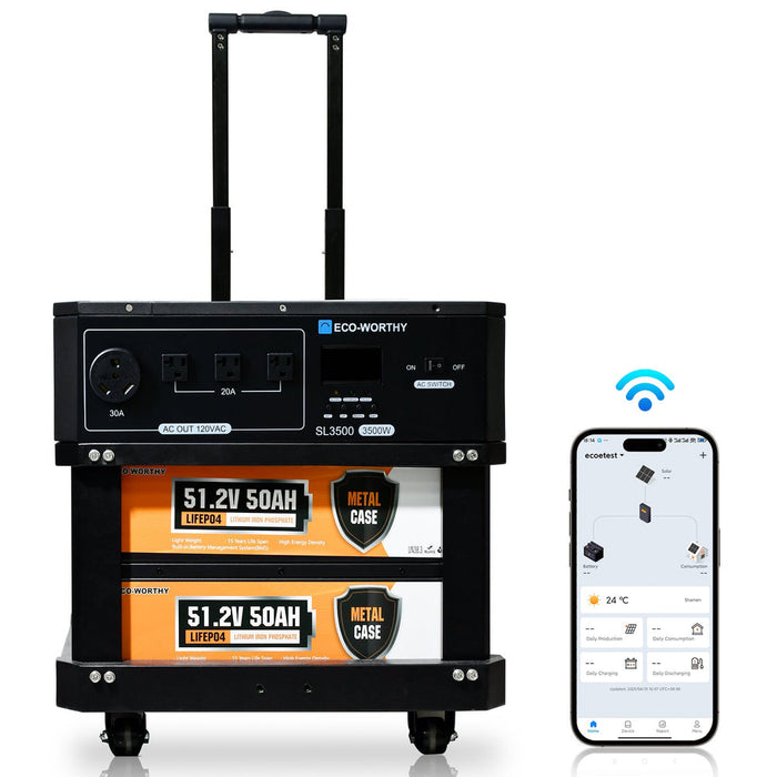 Eco-Worthy SL3500 Stackable Power Station