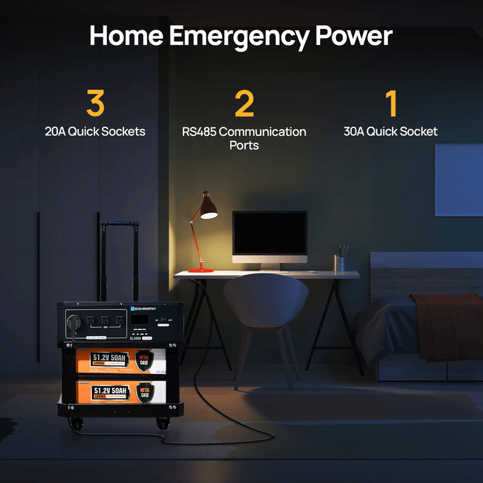Eco-Worthy SL3500 Stackable Power Station