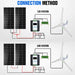 Eco-Worthy 400W 12V/24V Wind Turbine Generator With 40A Hybrid Controller Eco-Worthy