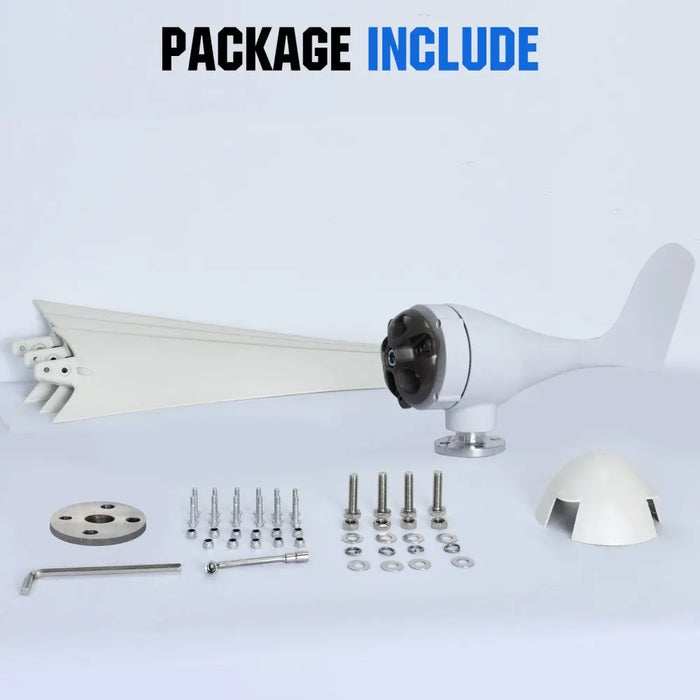 Eco-Worthy 400W 12V/24V Wind Turbine Generator With 40A Hybrid Controller Eco-Worthy