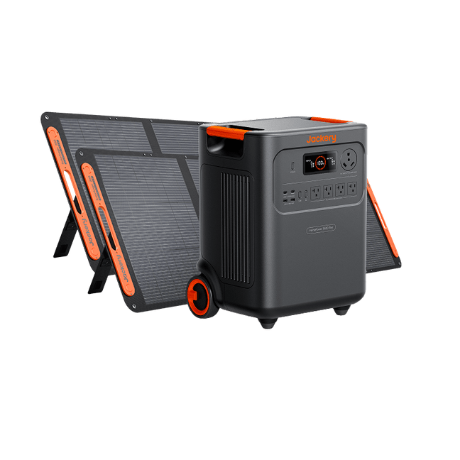 Jackery HomePower 3600 Plus Solar Generator + Choose Your Custom Package
