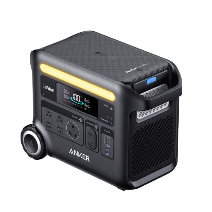 Anker SOLIX F2600 2560Wh - 2400W Solar Generator + Choose Your Custom Package