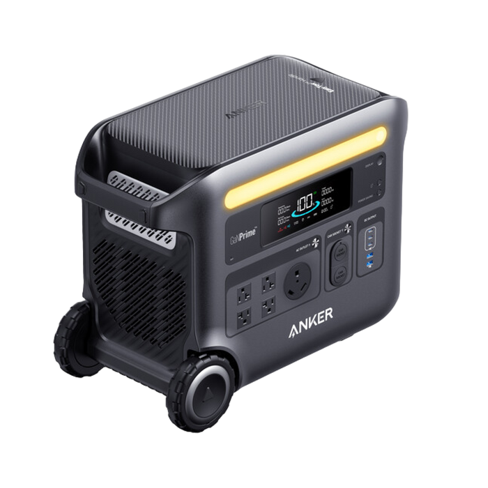 Anker SOLIX F2600 2560Wh - 2400W Solar Generator + Choose Your Custom Package