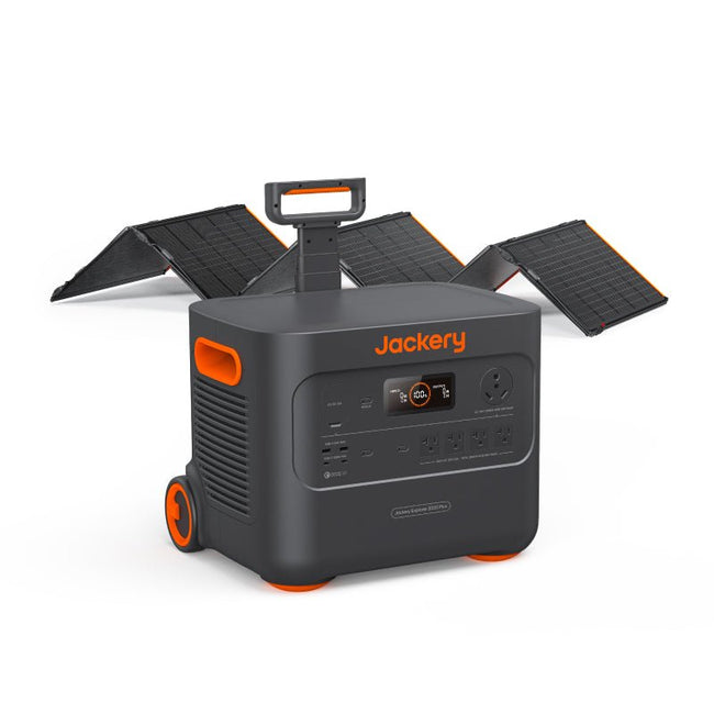 Jackery Explorer 2000 Plus Solar Generator + Choose Your Custom Package