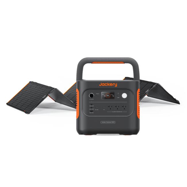 Jackery Explorer 2000v2 Solar Generator + Choose Your Custom Package