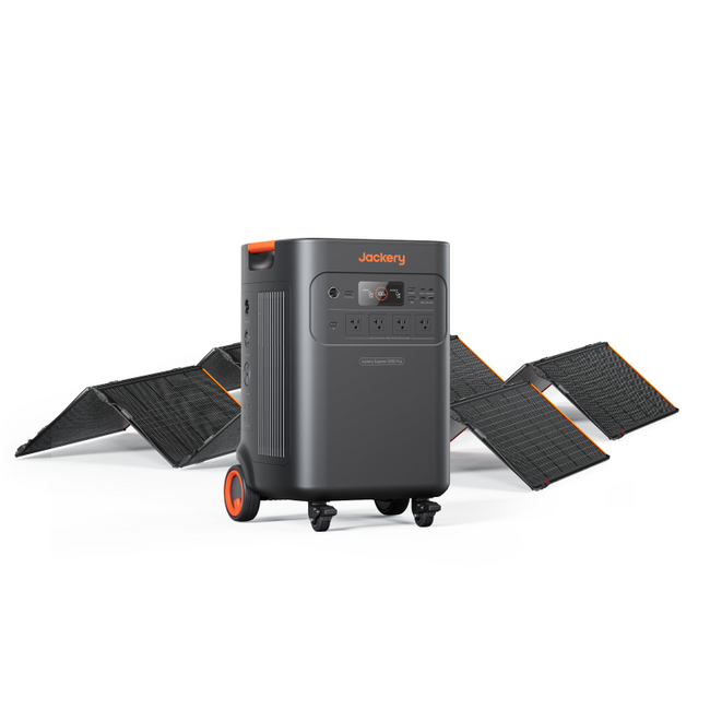 Jackery Explorer 5000 Plus Solar Generator + Choose Your Custom Package