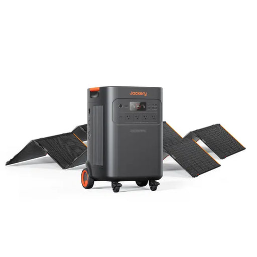 Jackery Explorer 5000 Plus Solar Generator on a white background www.mygeneratorplus.com