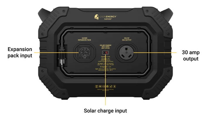 Lion Energy Safari Solar Generator 3,000W, LifePO4 Battery, 100W 24V Solar Panel + Choose Your Custom Package